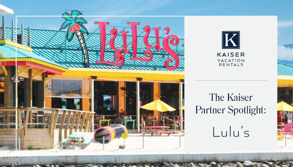 hero image depicting Lulu's restaurant with text that says kaiser partner spotlight - Lulu's Restaurant