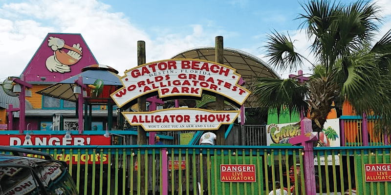 A perfect family-friendly holiday in Destin - visit Gator Beach