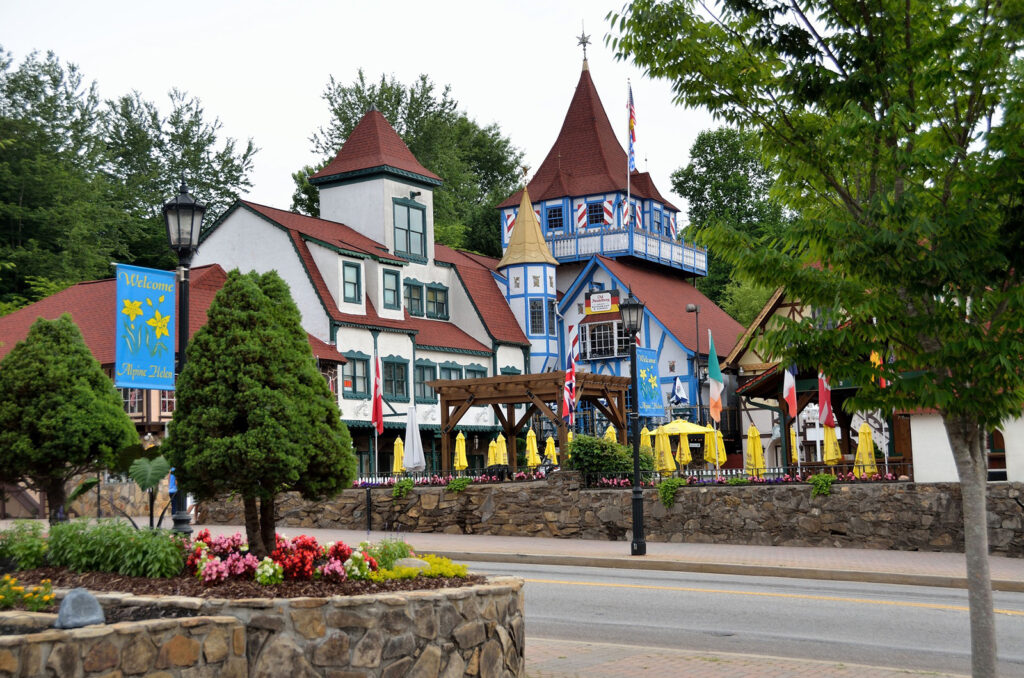 The village of Helen, Ga