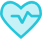 heart icon blue