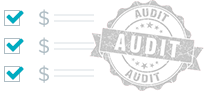 Audit icon logo