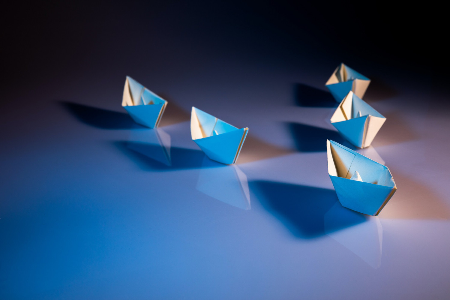 image of paper boat