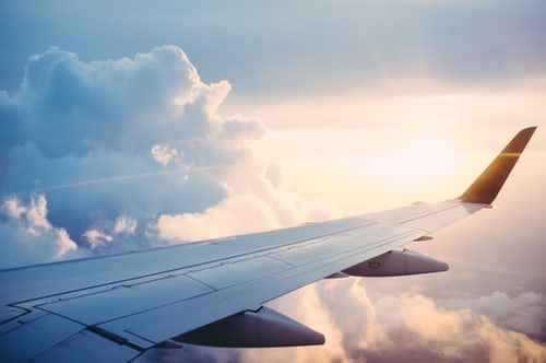 image of airplane wings