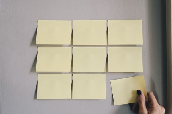 image of sticky notes