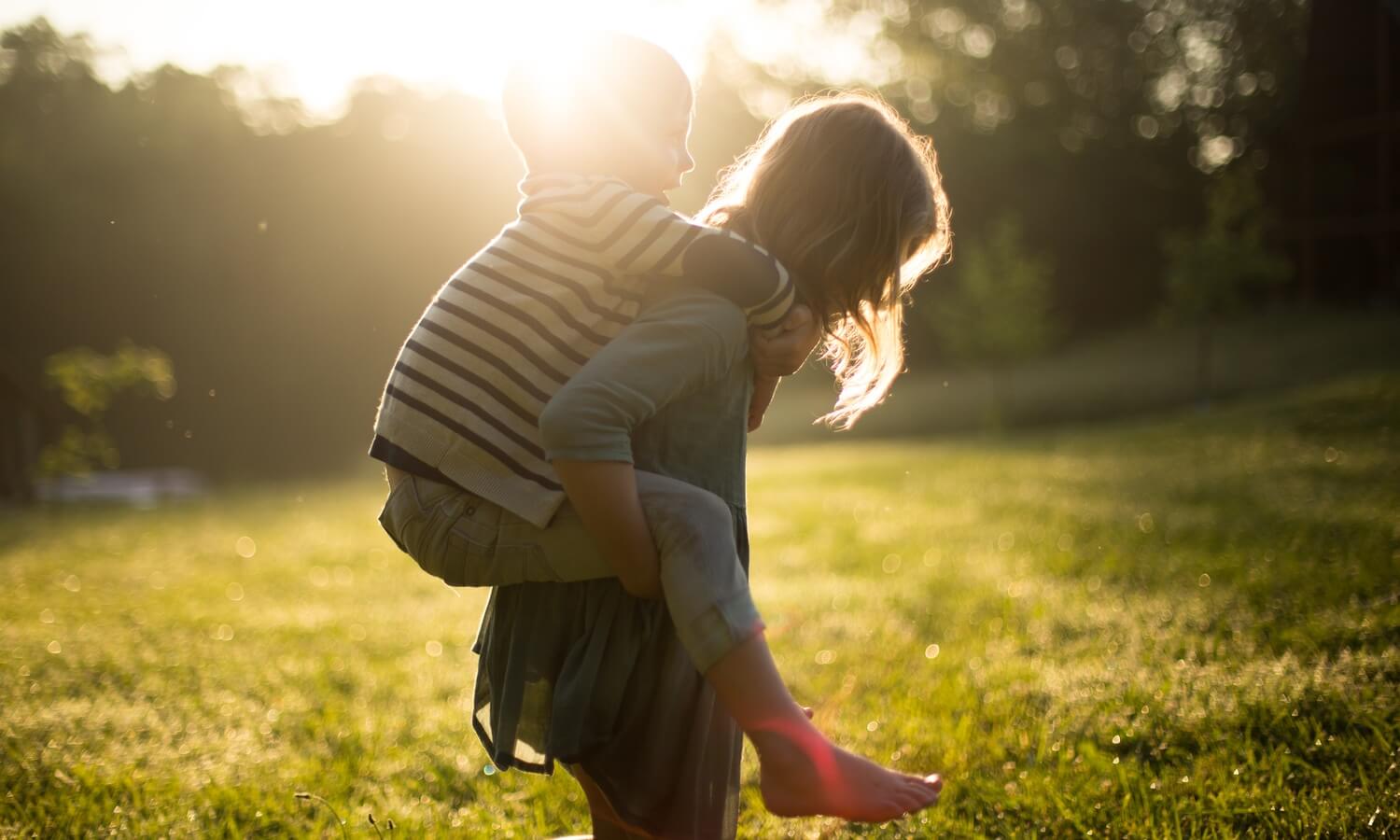 image of children playing