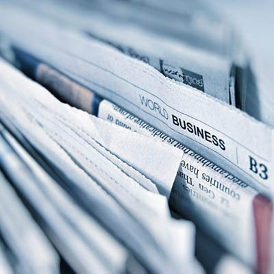 image of compiled newspapers