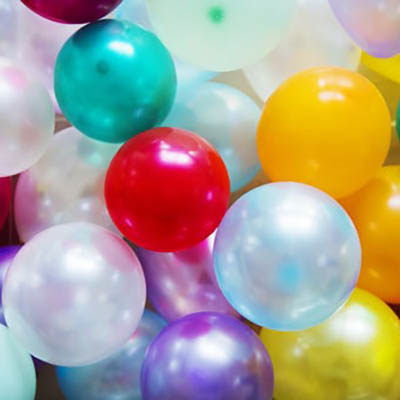 image of colorful balloons