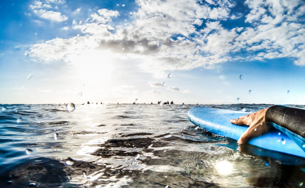 People enjoying the summertime while living in Manly