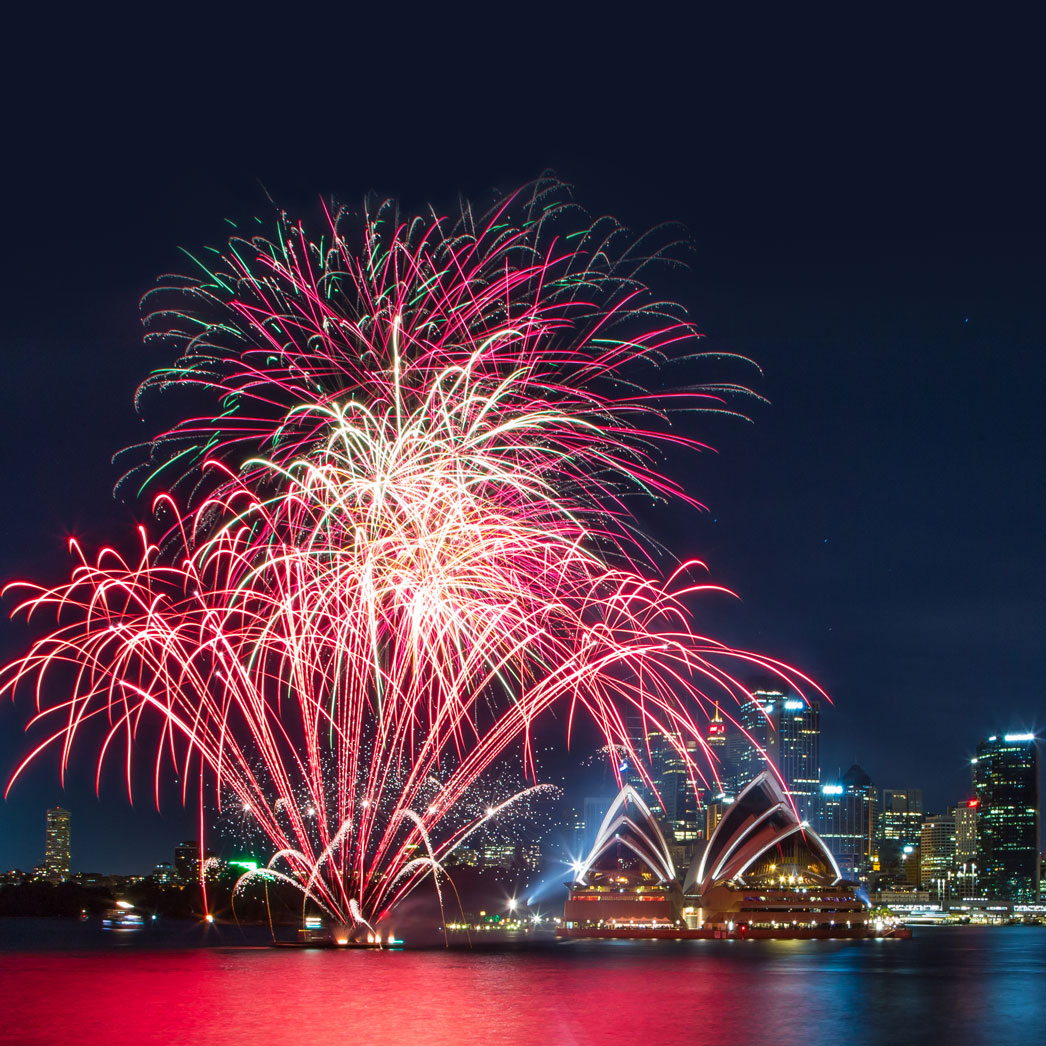 Sydney Opera House NYE Fireworks