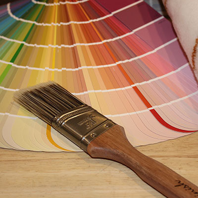 paint brush colour palette property management sydney home improvements