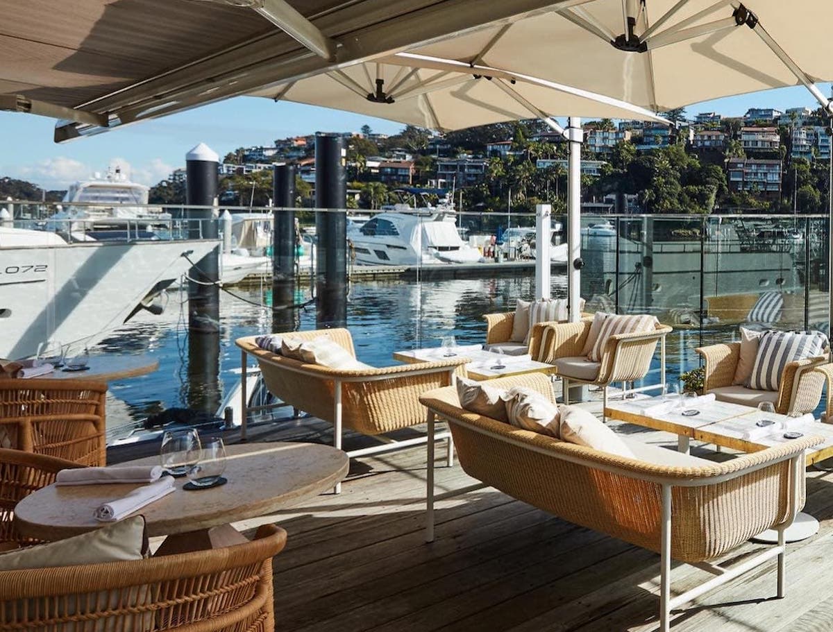 Ormeggio, an great restaurant option  for corporate groups in Mosman