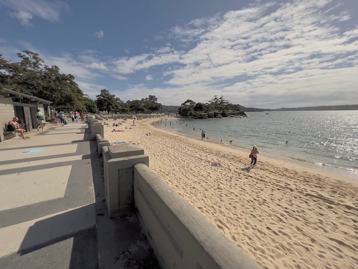 A look at Balmoral Beach, the most famous of Mosman Beaches