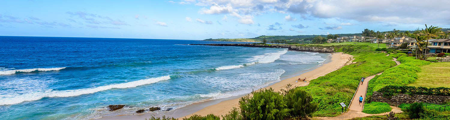 vacation home in Maui beach view