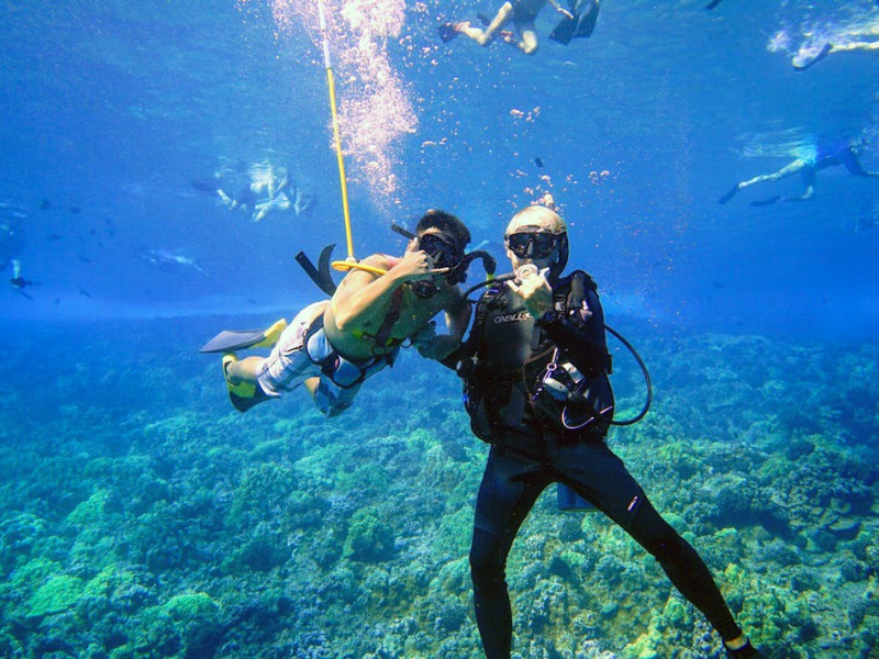 snorkel and snuba in Maui