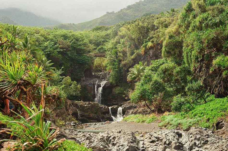 Maui's cascading wonders