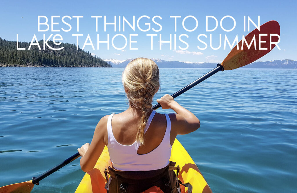Summer things do Lake Tahoe Hero