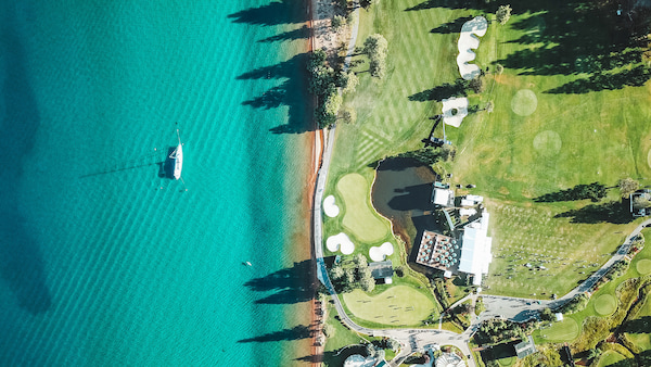 Golf Lake Tahoe Cover 