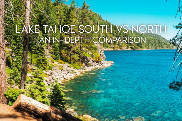 Lake Tahoe South VS North | Featured Image