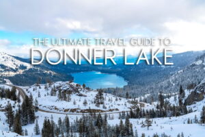 Donner Lake Under Snow
