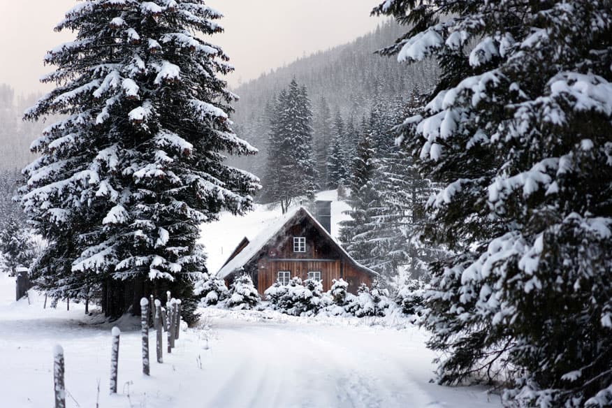  white Christmas in Lake Tahoe