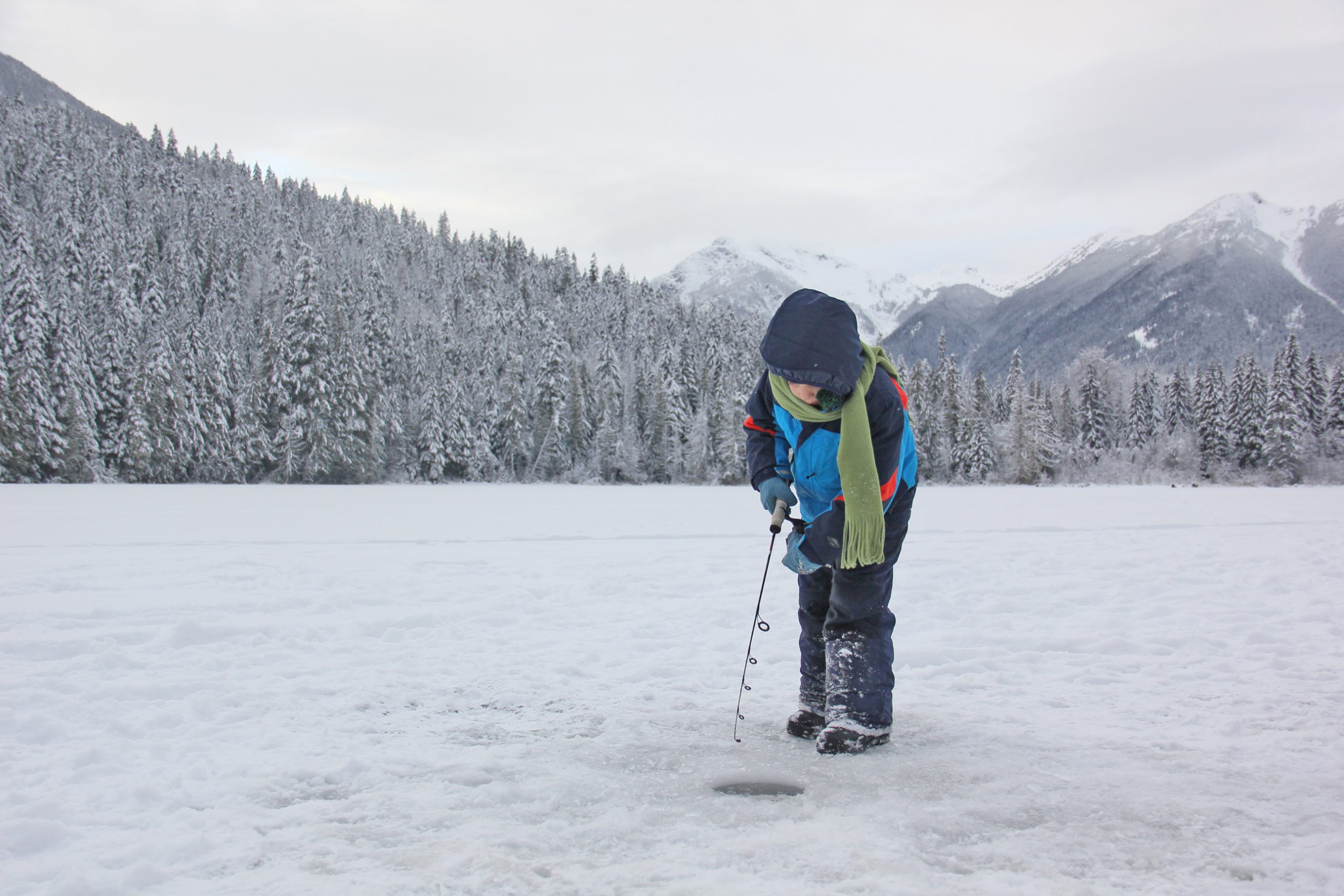 Ice fishing in Canada - The Fishing Website