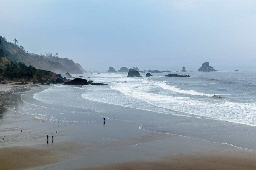 Indian Beach on the Northern Oregon Coastline.