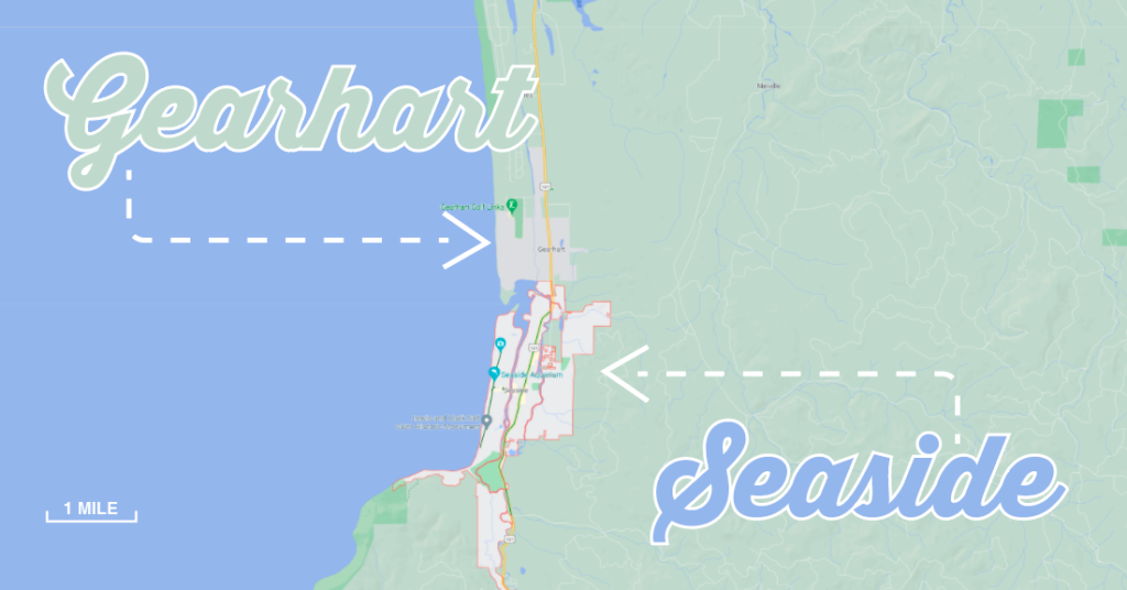 Gearhart vs Seaside Oregon