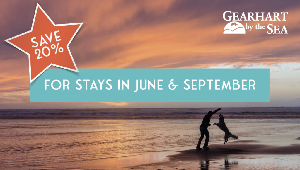 save 20% for stay in June and September