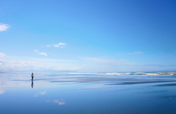 
Walking Miles of a Beach at Gearhart, OR