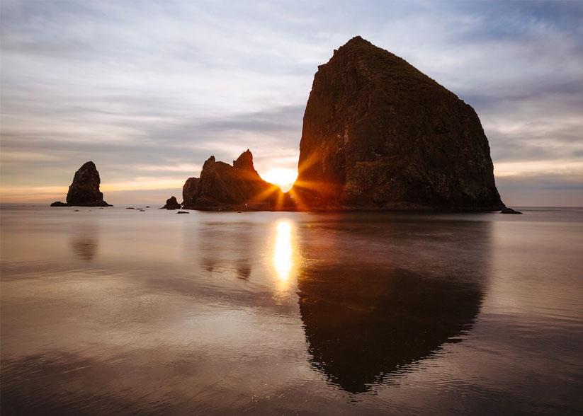 Haystack Rock, Cannon Beach USA