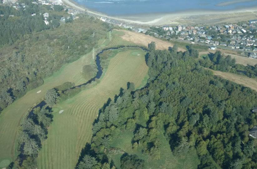 Drone image of Seaside Golf Club