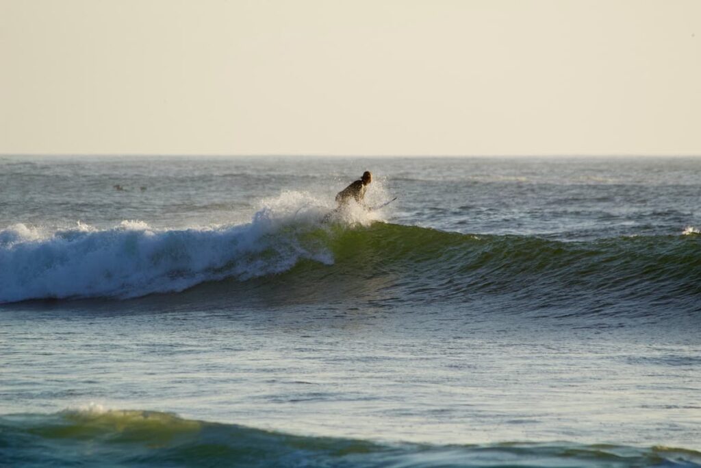 A Surfer in Pacific City