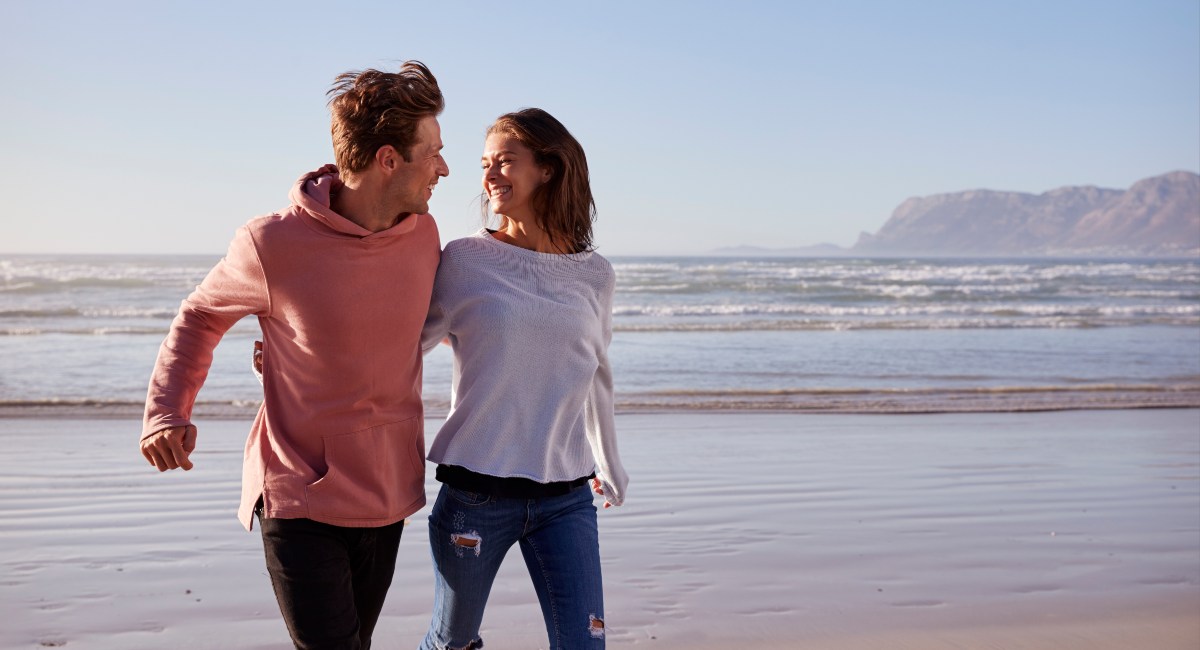 A Couple in Pacific City Oregon