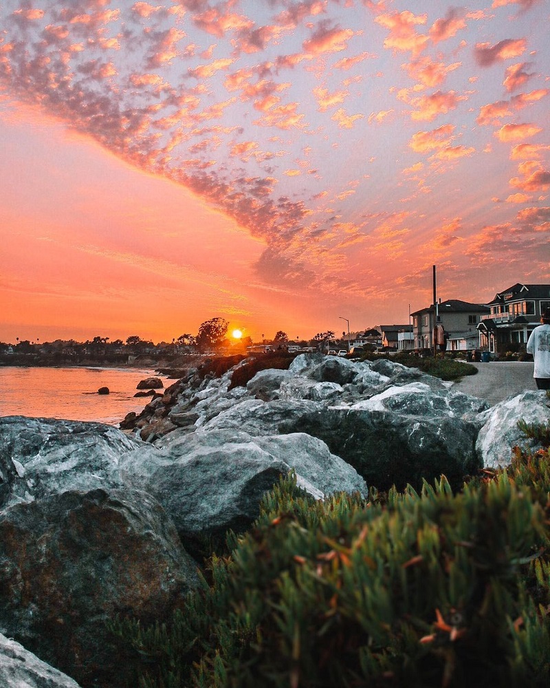 Timing the Magic: Sunset in Santa Cruz, CA