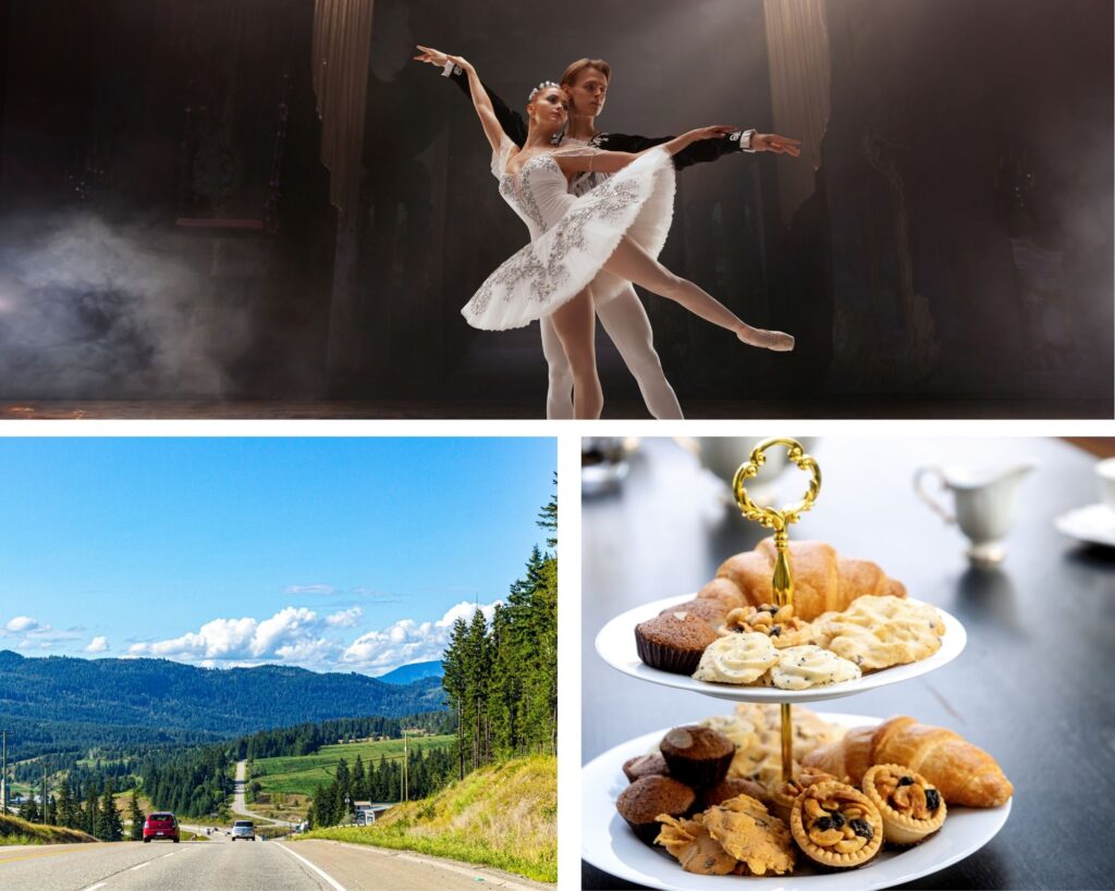 ballet-road trip - high tea at the Empress - things to do in April in Victoria