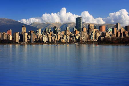 Vancouver City Skyline