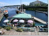 Sit by the harbour in Nanaimo BC and enjoy some fine Fish and Chips