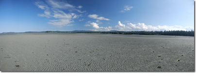 Rathtrevor Beach at low tide