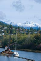 Mountains behind Squamish BC
