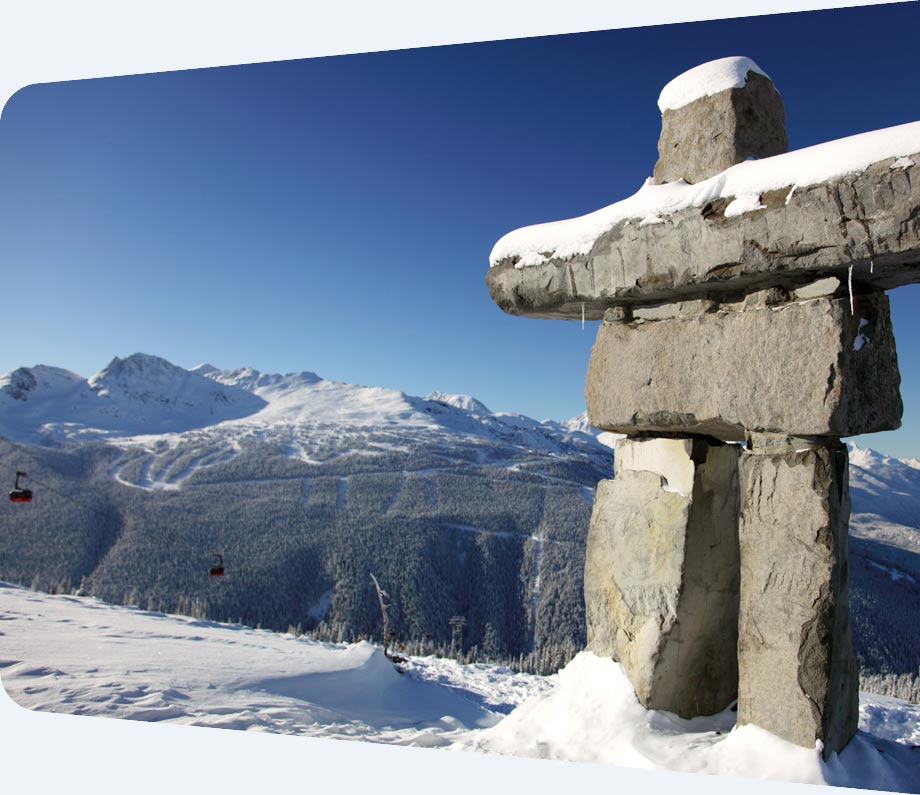 Blackcomb Mountain from Whistler